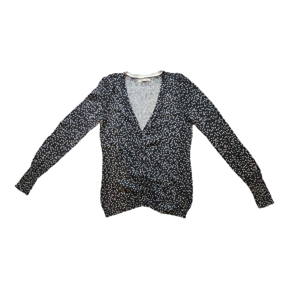 Women's Old Navy Grey/White Cardigan  Medium